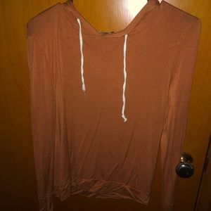 Hooded Thin Sweatshirt